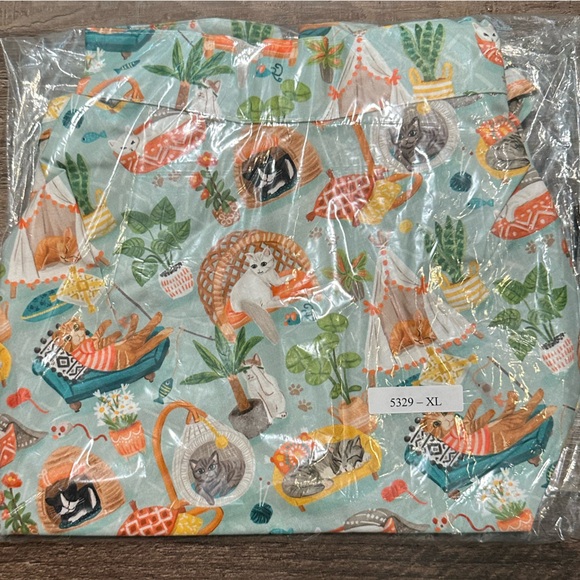 Cats and Plants Skater Skirt by Retrolicious - Picture 4 of 4